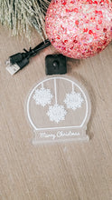 Load image into Gallery viewer, LED Family Snowflake Ornament
