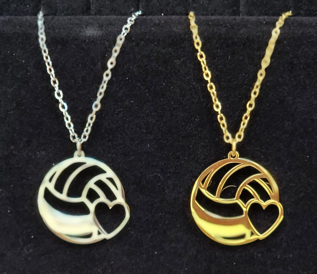 Personalized Volleyball Necklace