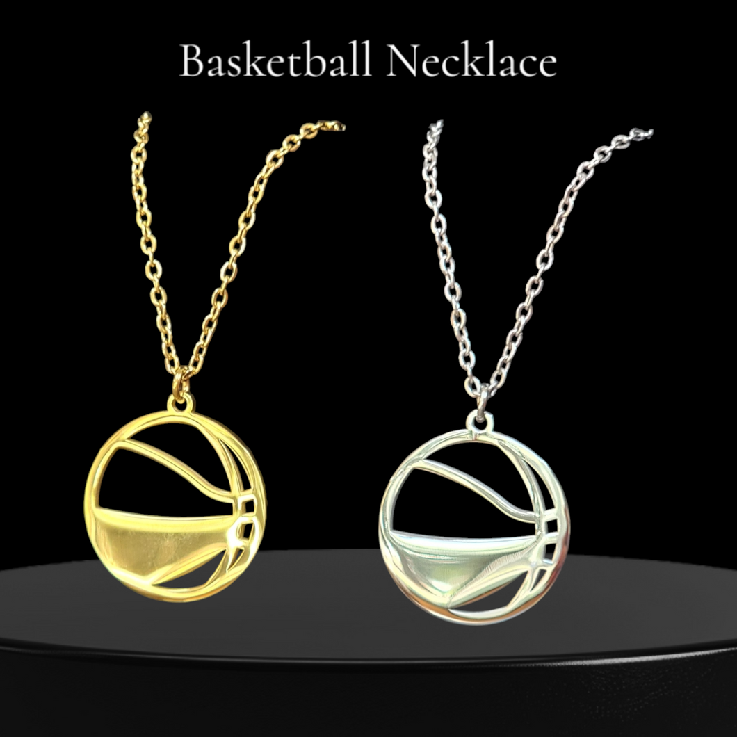 Personalized Basketball Necklace