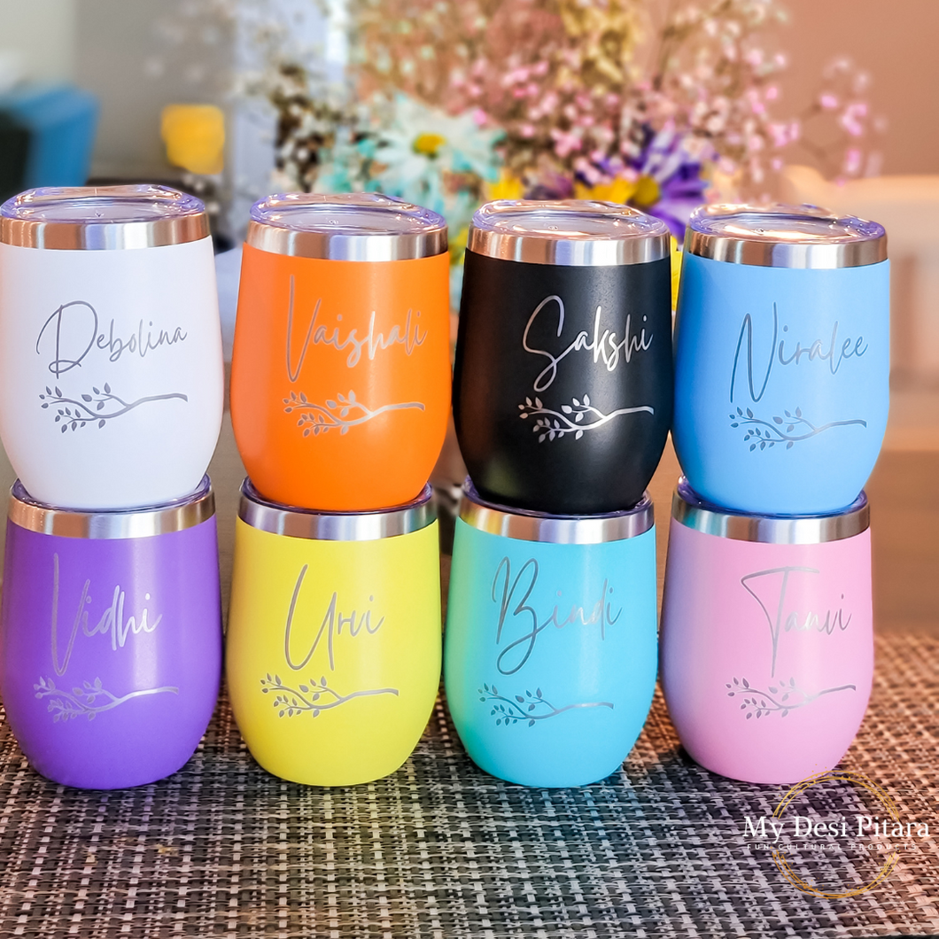 Personalized Wine Tumbler