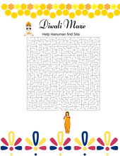 Load image into Gallery viewer, Diwali Activities and Story Book Printable
