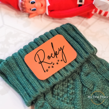 Load image into Gallery viewer, Personalized Christmas Wool Stocking
