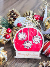 Load image into Gallery viewer, Family Snowglobe Ornament
