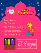 Load image into Gallery viewer, Diwali Activities and Story Book Printable
