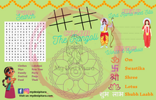 Load image into Gallery viewer, Diwali Activity Placemat
