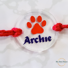 Load image into Gallery viewer, Dog Paws Rakhi
